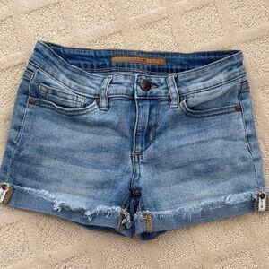 Joe's Jeans Girl’s Light Blue Denim Shorts